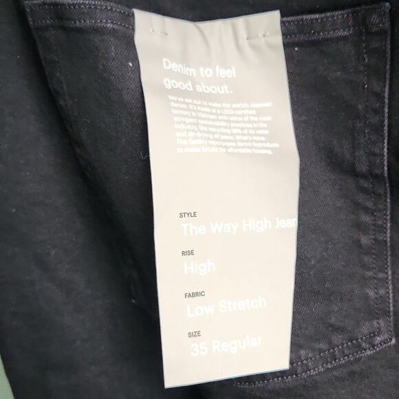 NWT everlane the way-high Jean - Picture 6 of 9